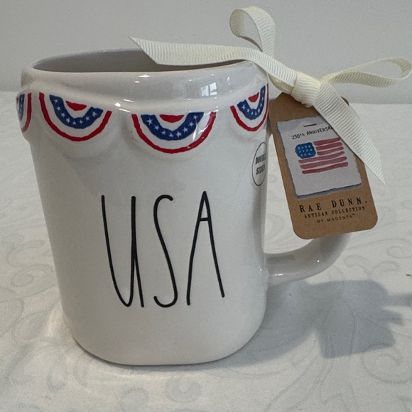 Rae Dunn Other - 🇺🇸Rae Dunn USA 250th Anniversary Double Sided Mug